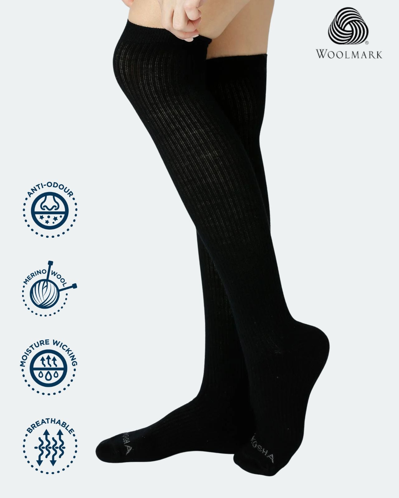 Merino Wool Stocking Socks for Women