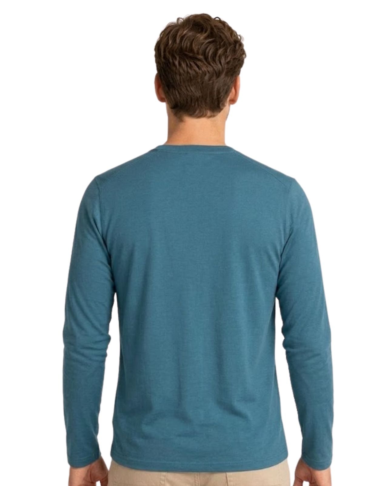 Full Sleeves Thermal | Merino Wool + Bamboo + Polyester For Men's