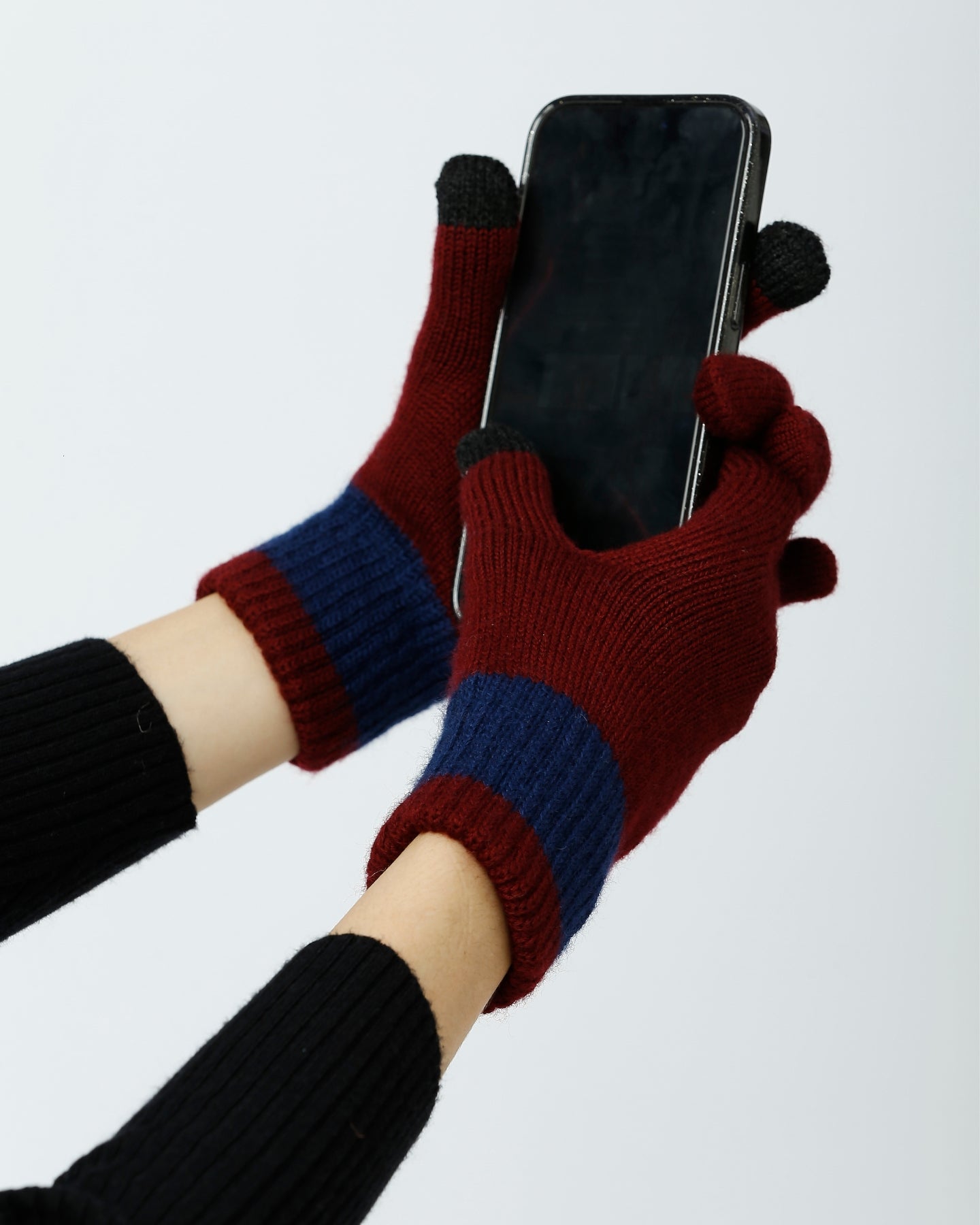 Touch Enabled Merino Wool Gloves For Women