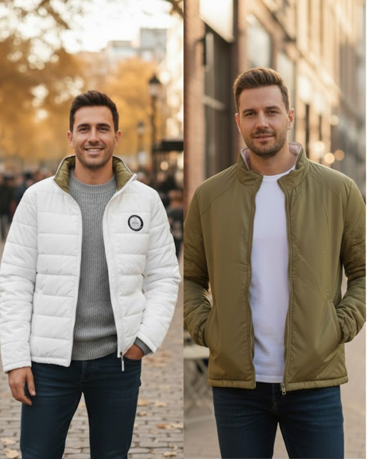 Men's Reversible Jacket - 2-in-1 | Kosha