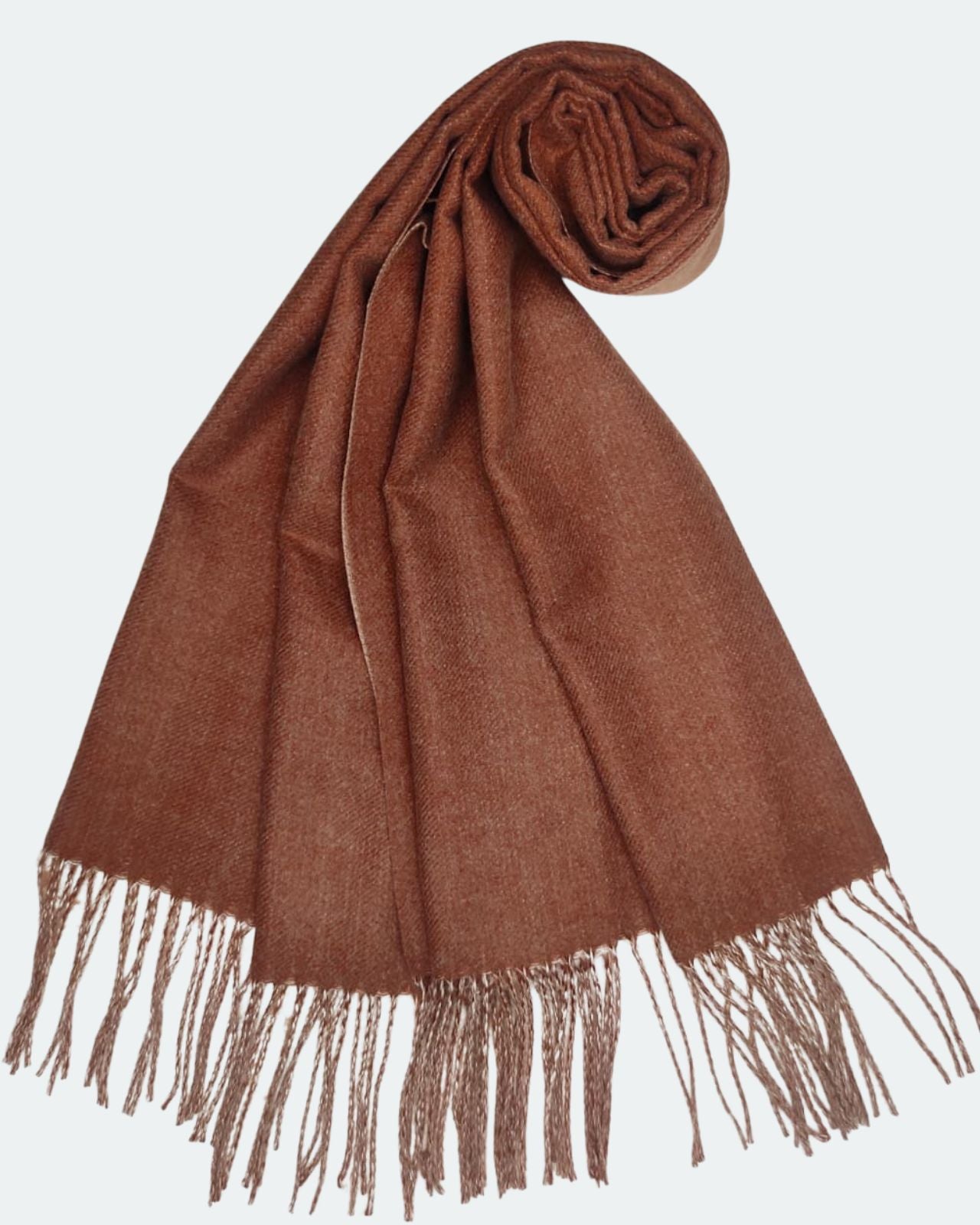 Lush Winter Stole with Tassels For Men