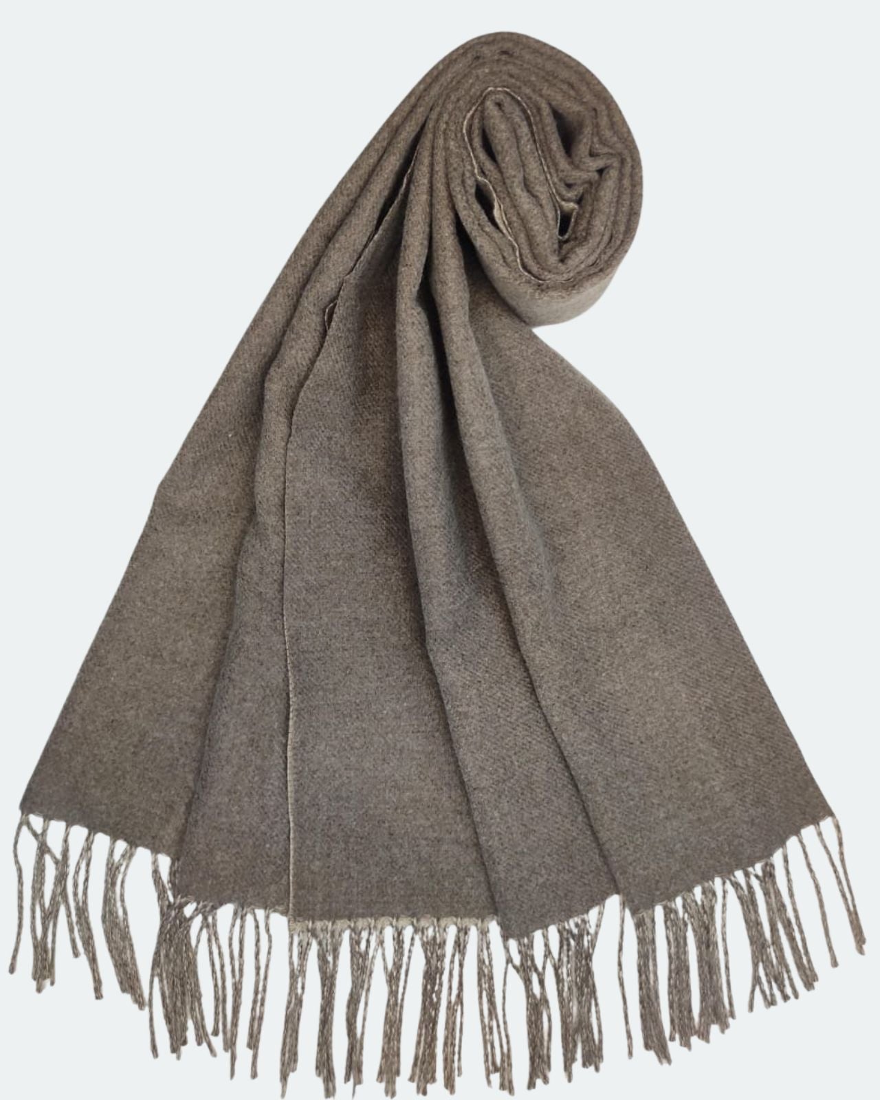 Lush Winter Stole with Tassels For Men