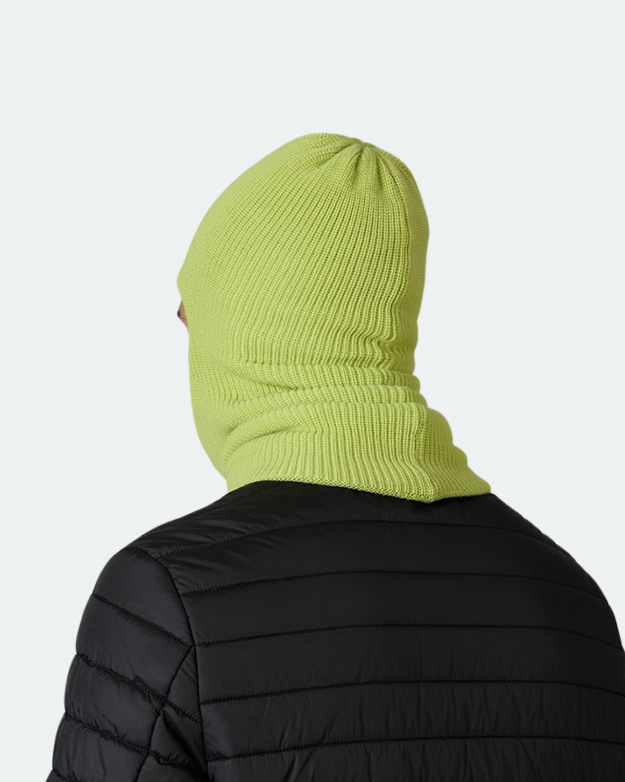 Men's Wool Blend Reversible Balaclava