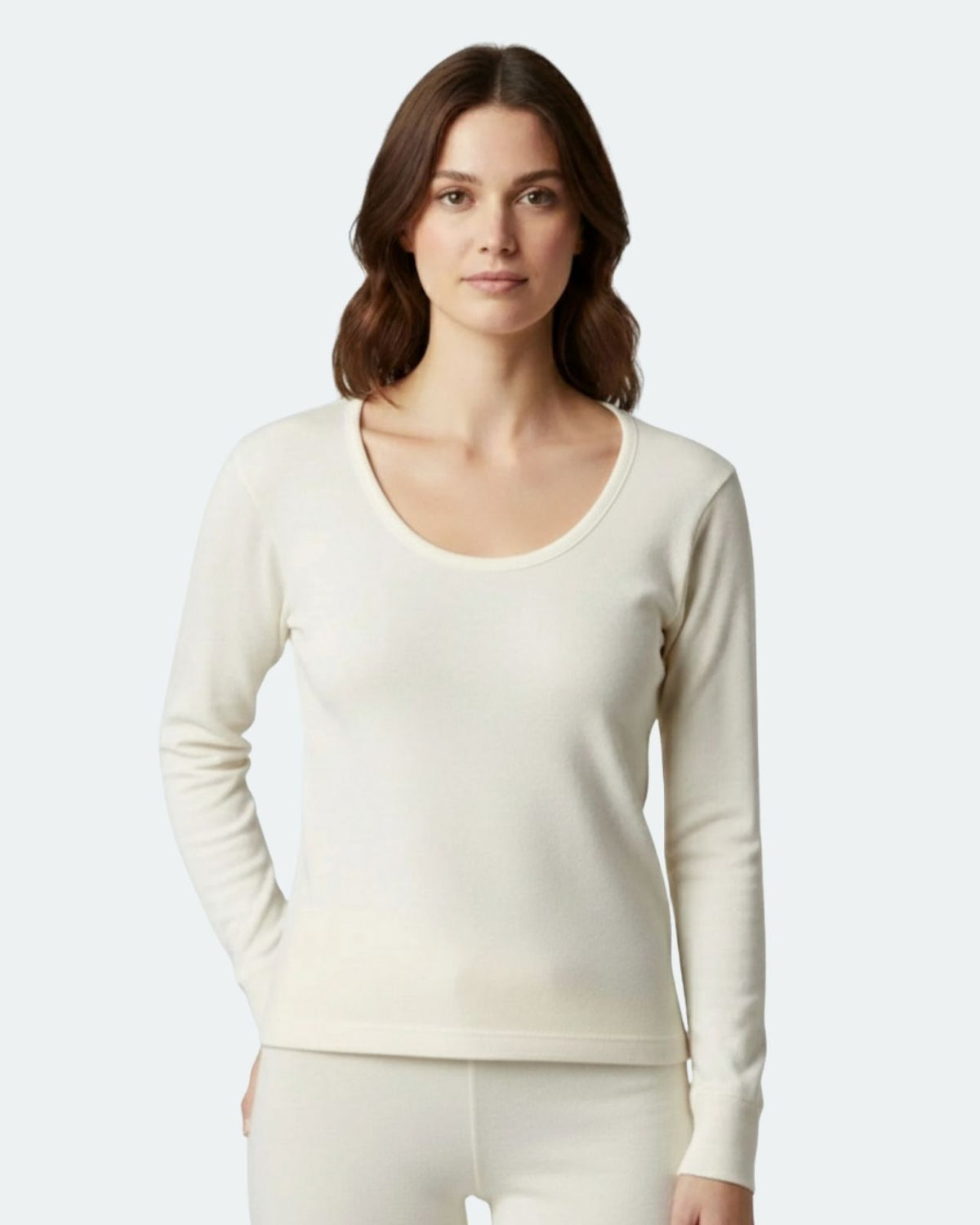 Woolmark Full Sleeves Thermal Top For Women