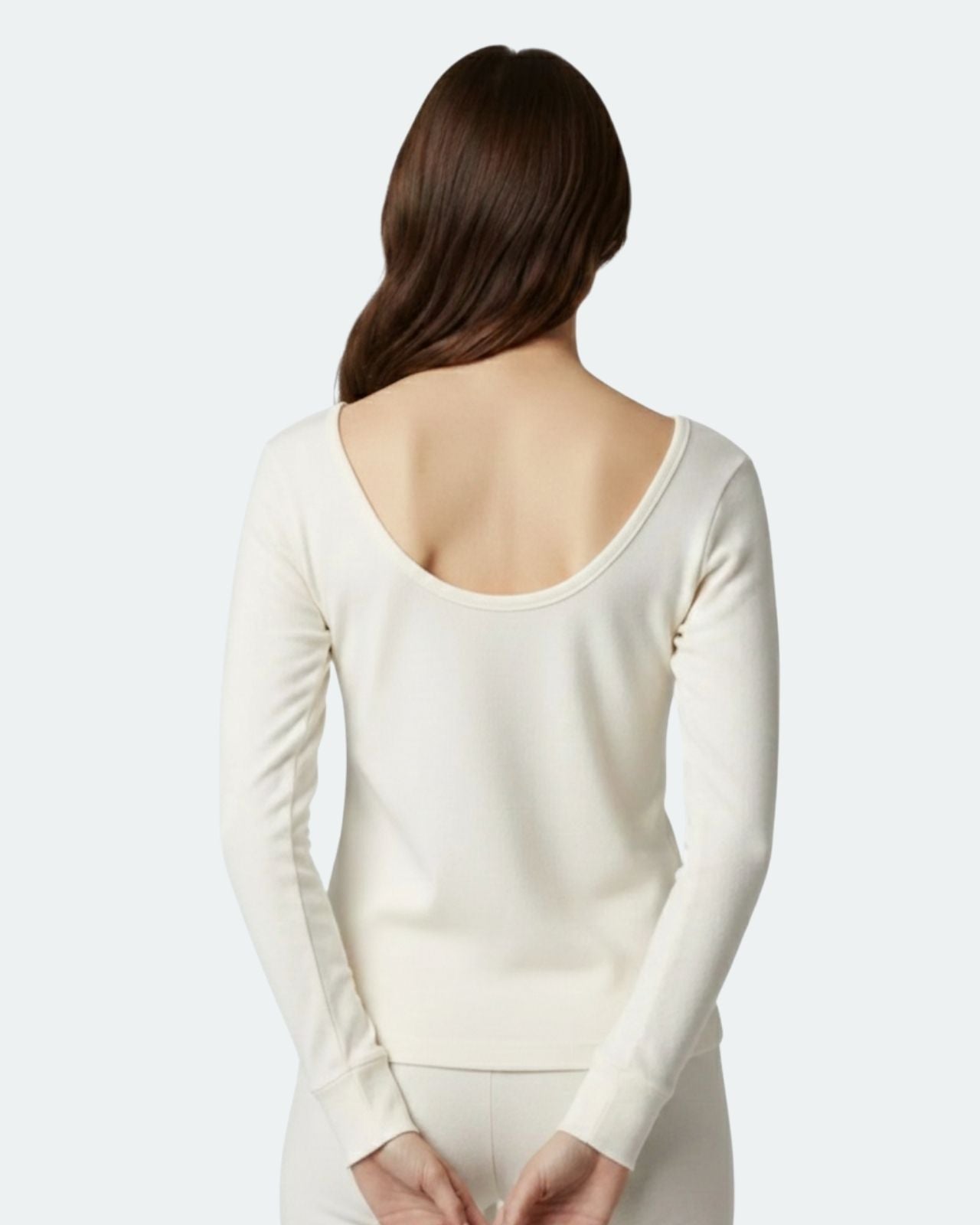 Woolmark Full Sleeves Thermal Top For Women