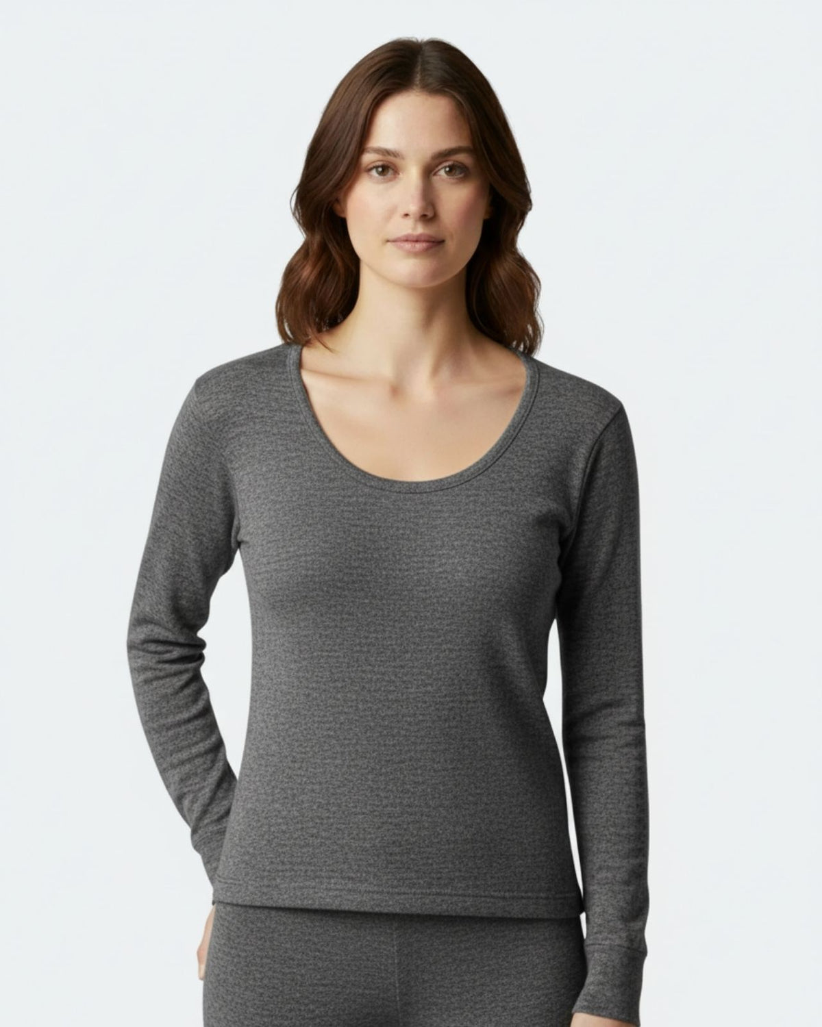 Woolmark Full Sleeves Thermal Top For Women