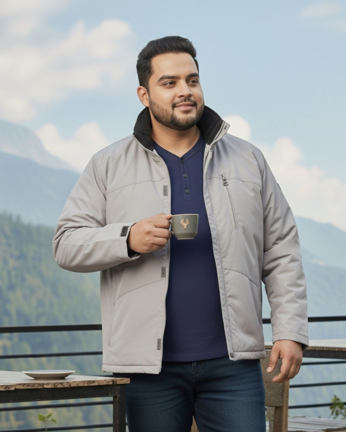 Men's Plus Size 4 in 1 Jacket