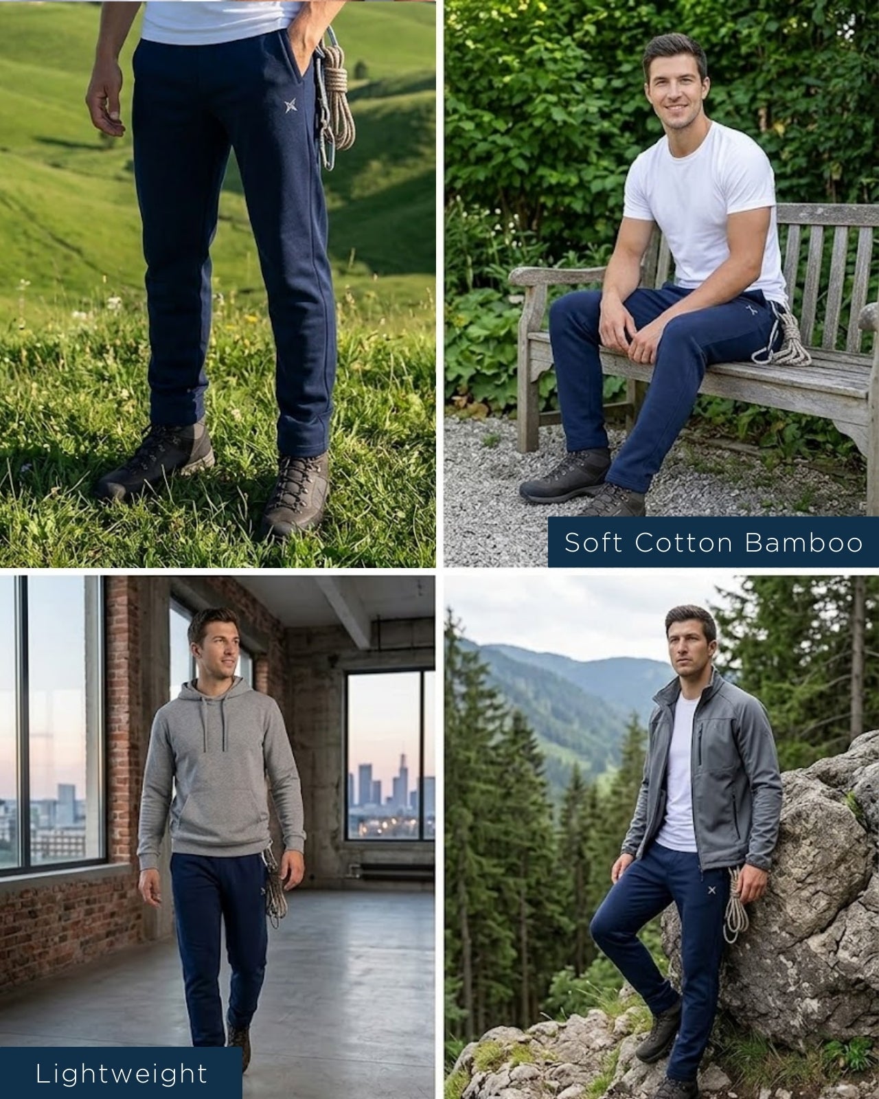 Men's Stretch Fit Track Pants