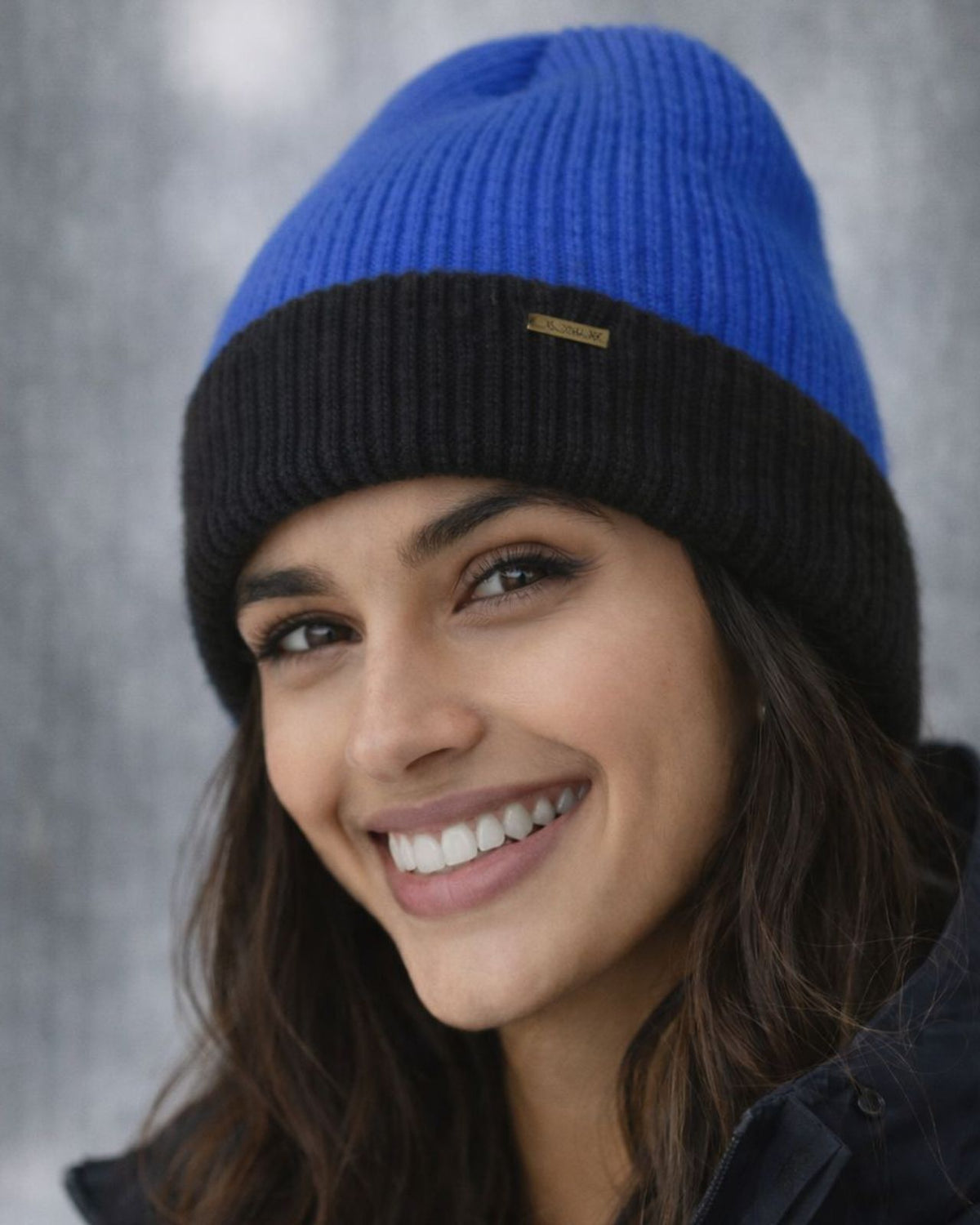Merino Wool Reversible Beanie For Women