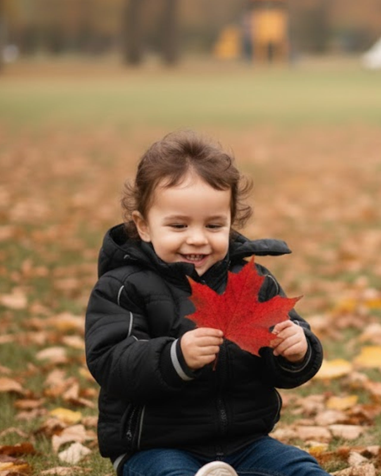 Boys Black Puffer With Fleece Jacket Rental