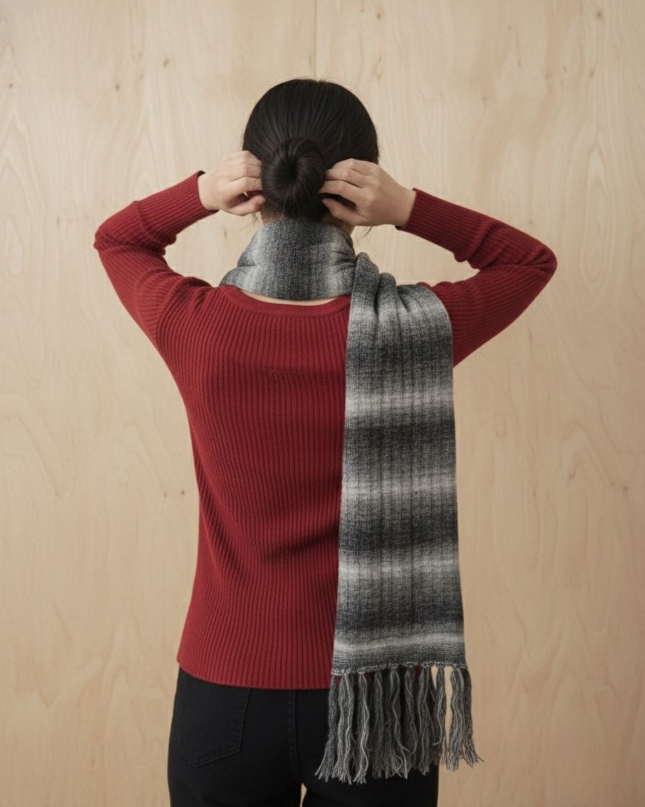 Ombre Woollen Stole For Women