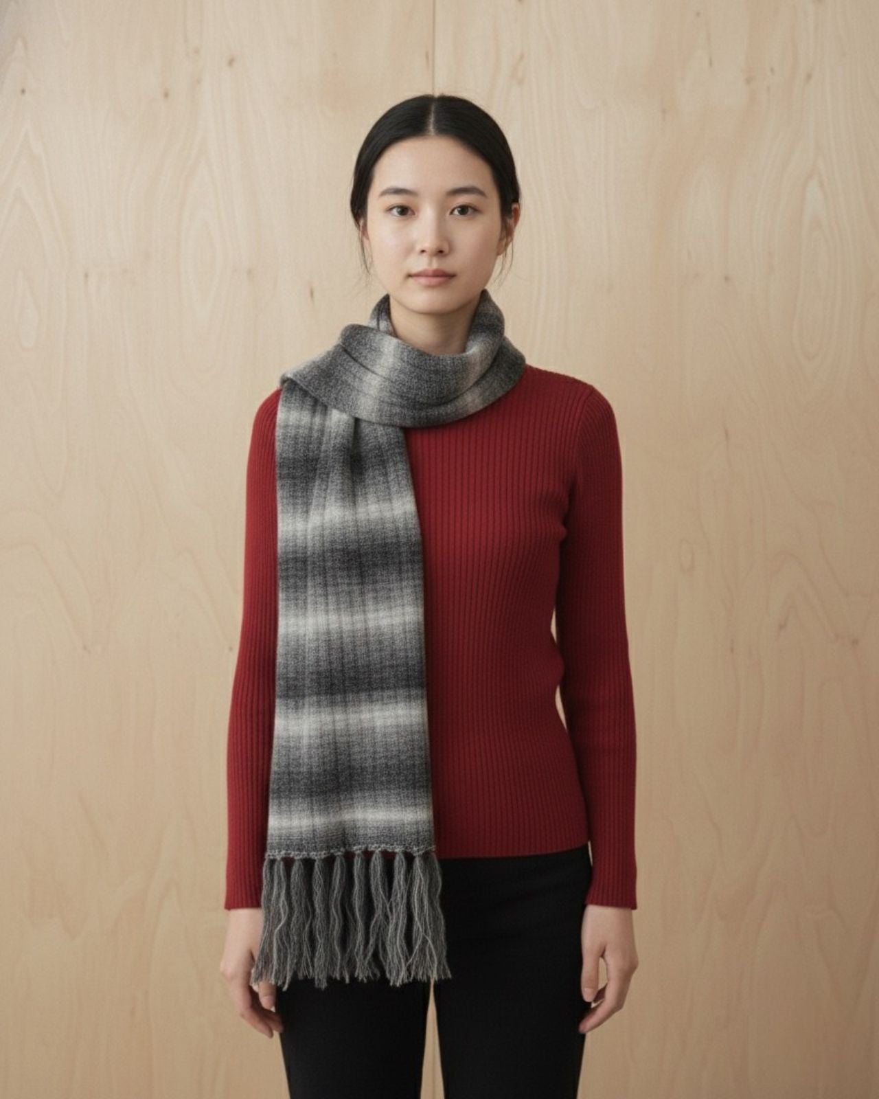 Ombre Woollen Stole For Women