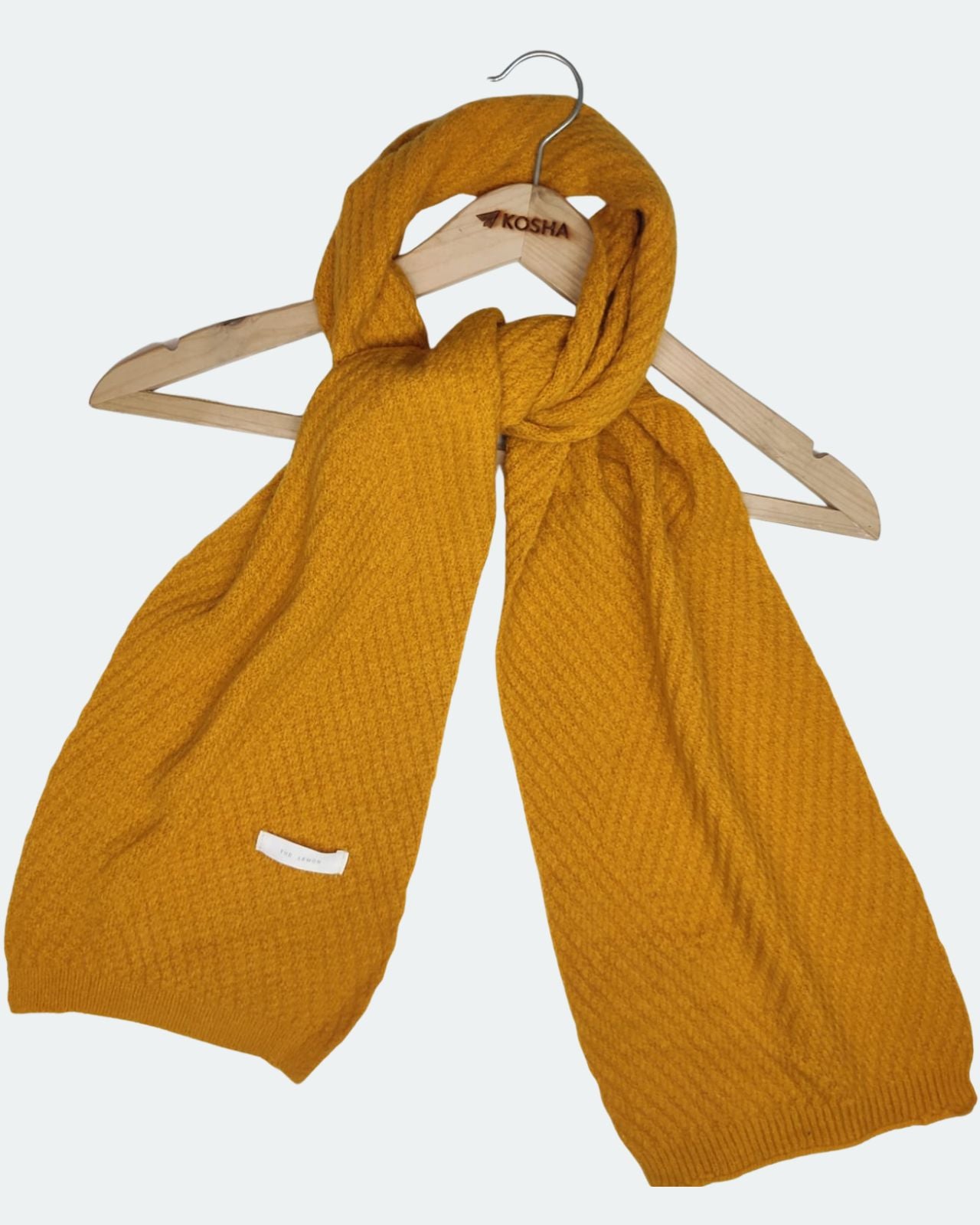 Self Textured Woollen Stole