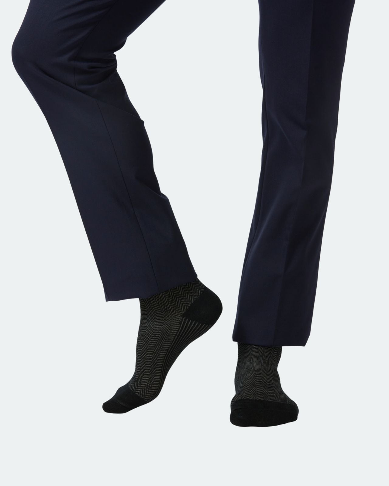 Herringbone Business Socks for Men
