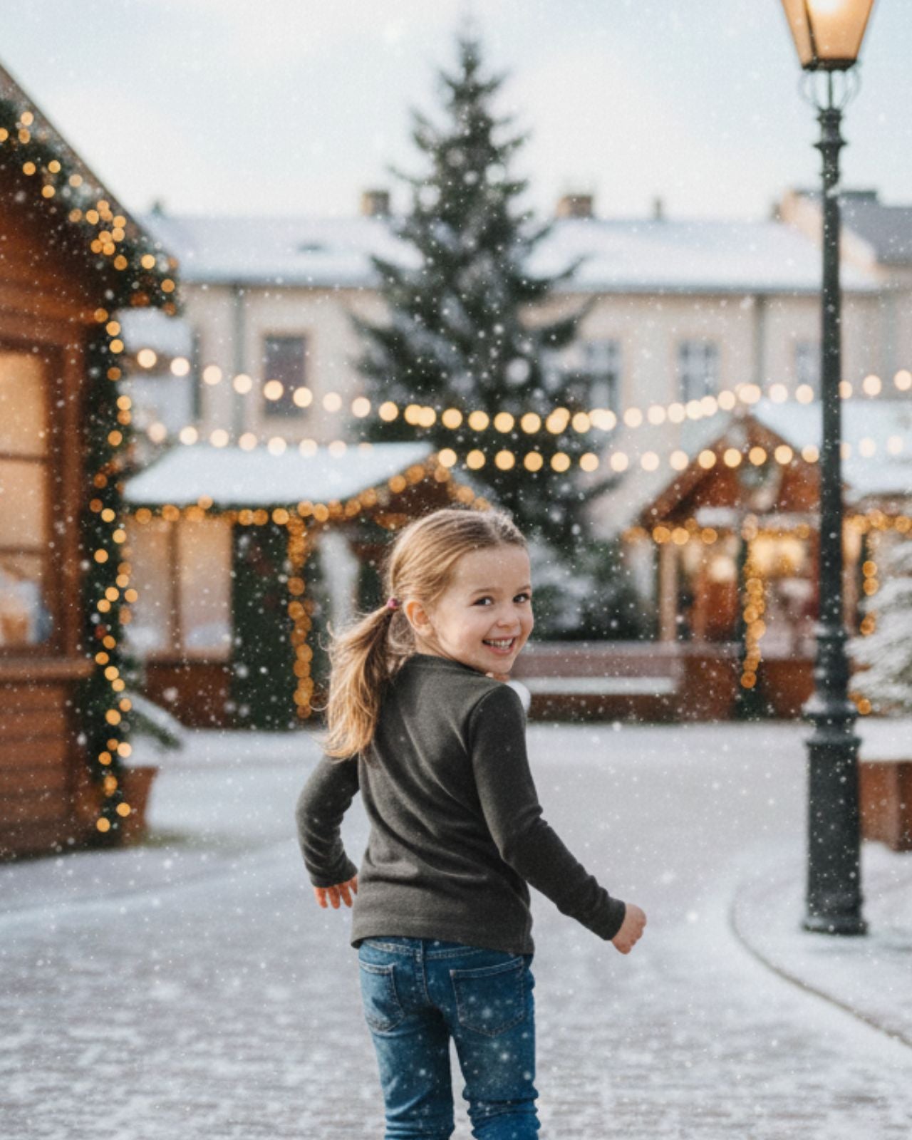 Girls Full Sleeves Thermal | Merino Wool + Bamboo