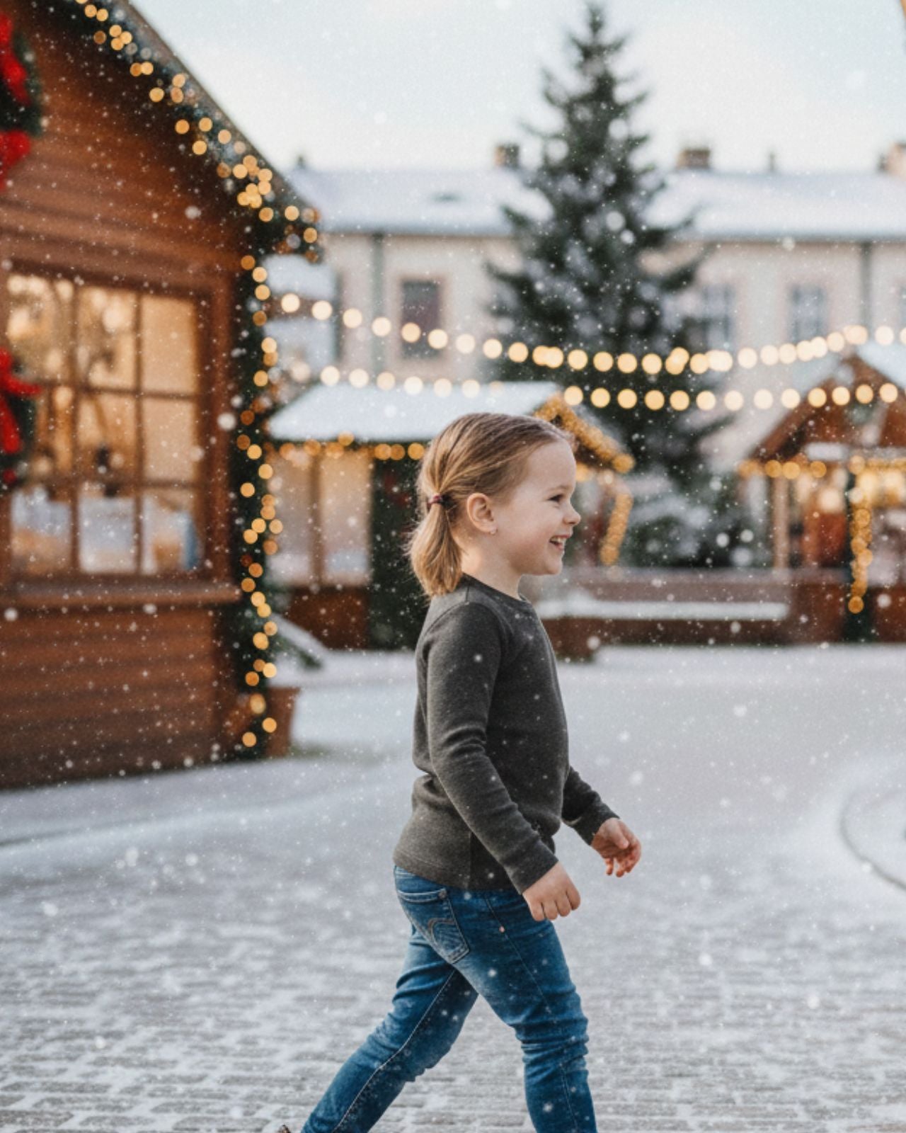 Girls Full Sleeves Thermal | Merino Wool + Bamboo