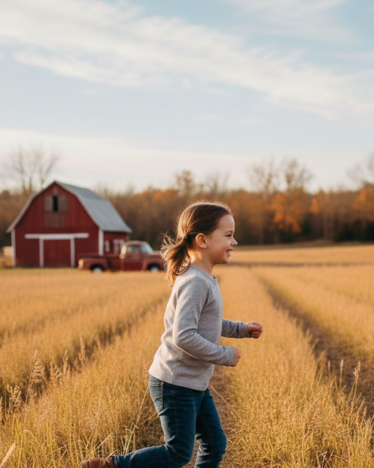 Girls Full Sleeves Thermal | Merino Wool + Bamboo