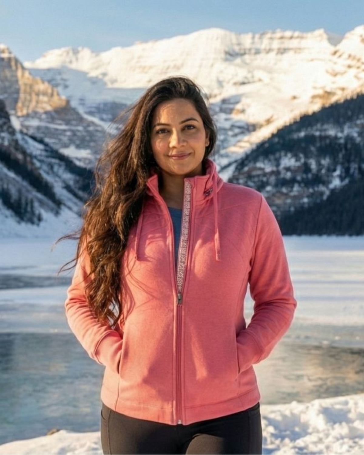 Plus Size Fleece Lined Sweatshirt for Women