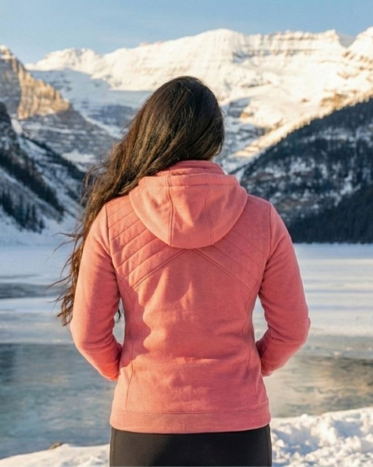 Plus Size Fleece Lined Sweatshirt for Women