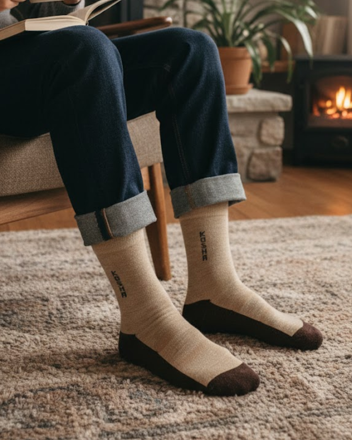 Technical Cushioned Merino Wool Socks For Men