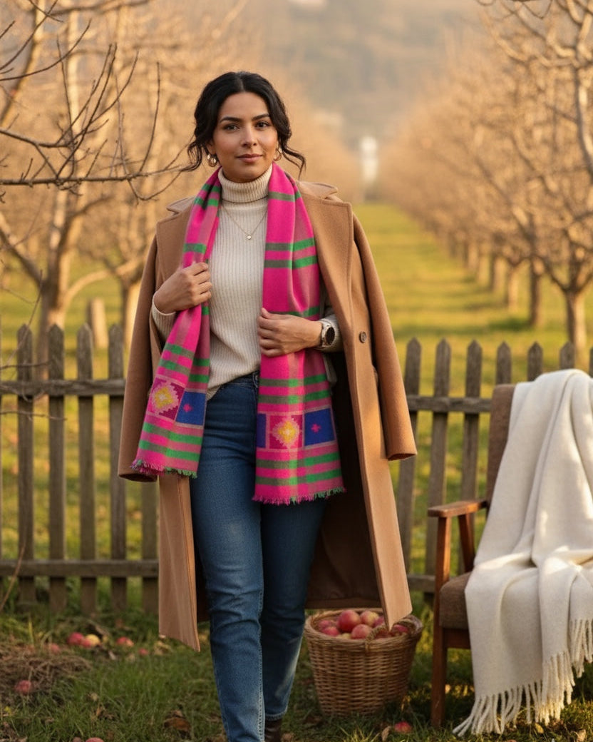 Artisan Hand Made Woollen Stole