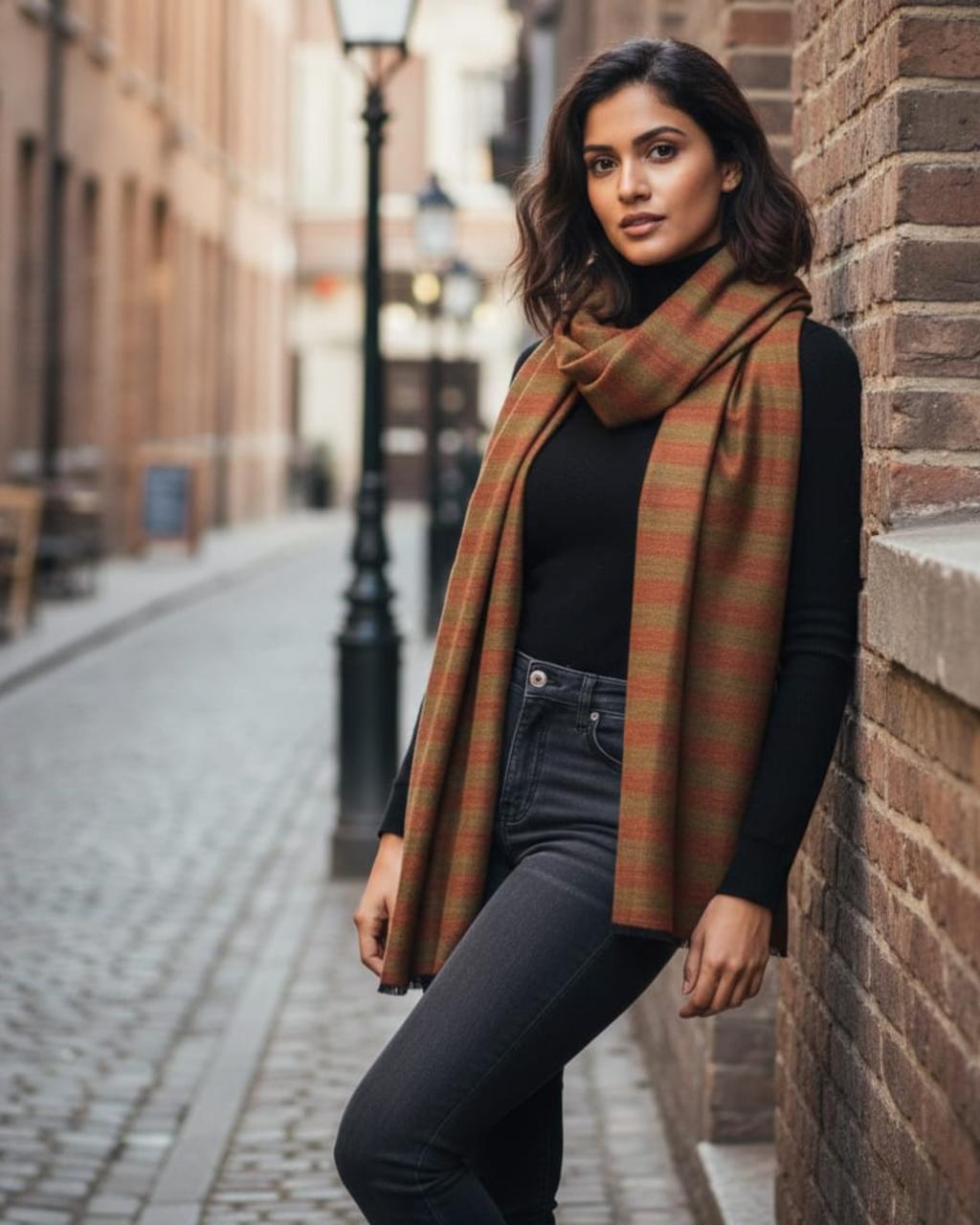 Crimson & Gold Stole