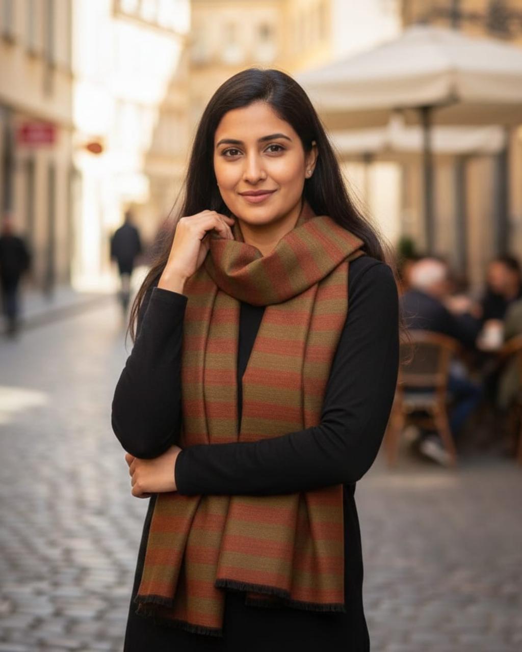 Crimson & Gold Stole