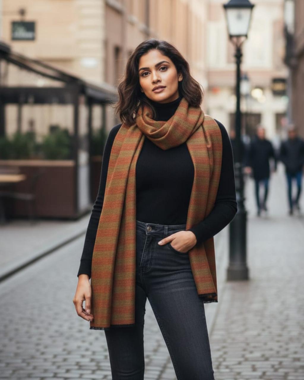 Crimson & Gold Stole