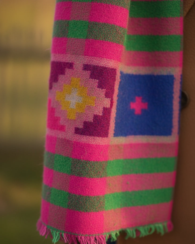 Artisan Hand Made Woollen Stole