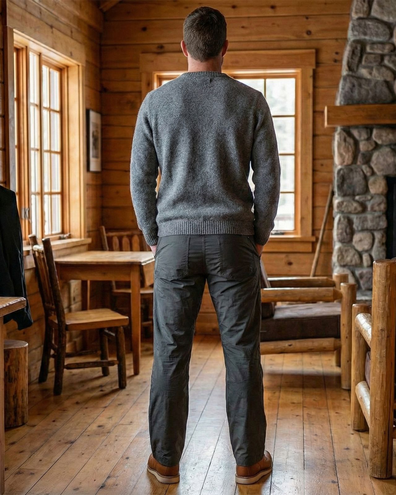 Men's Waterproof Climbing Snow Pants