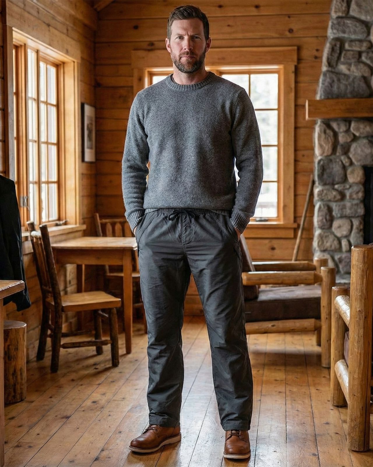 Men's Waterproof Climbing Snow Pants