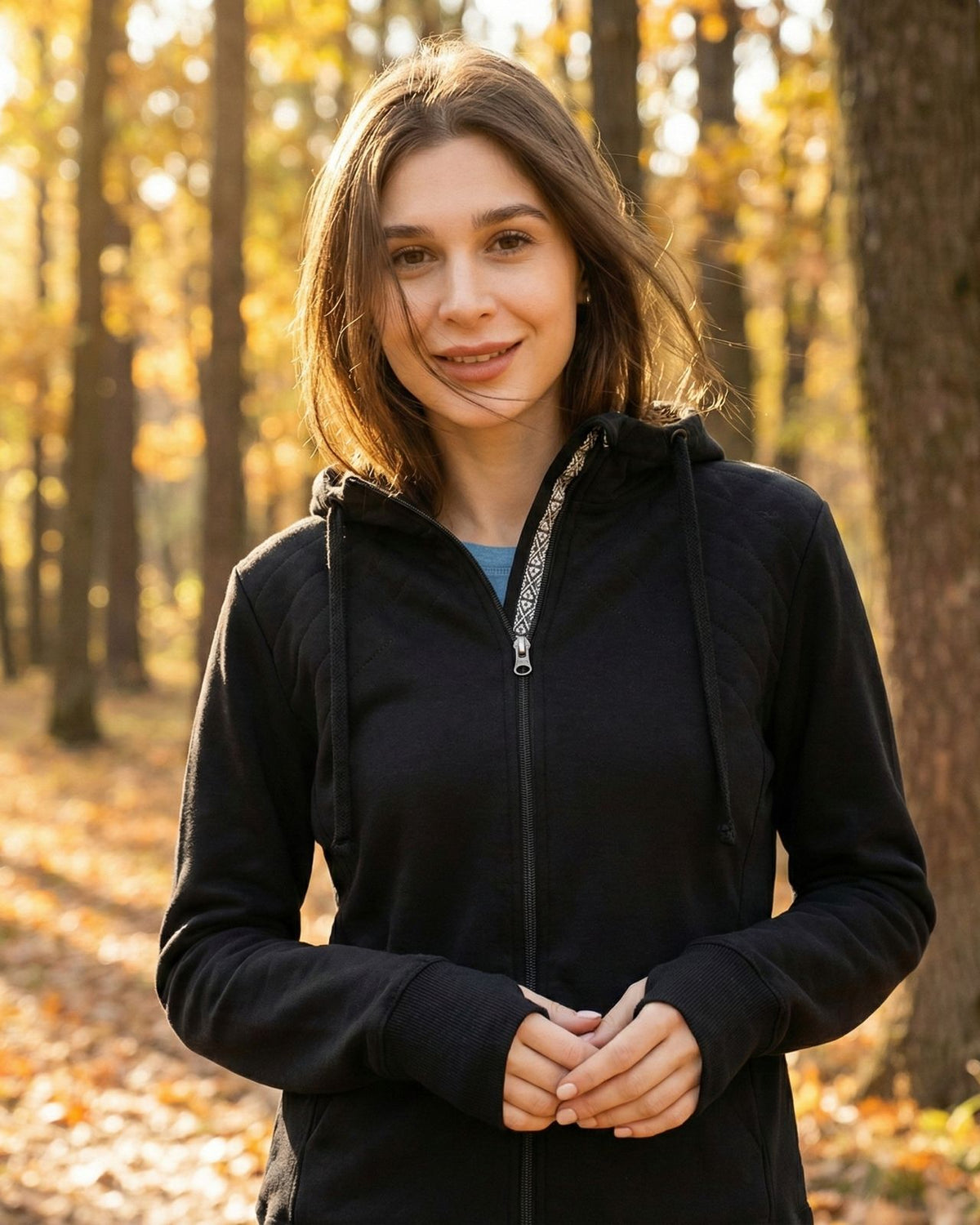 Fleece Lined Sweatshirt For Women