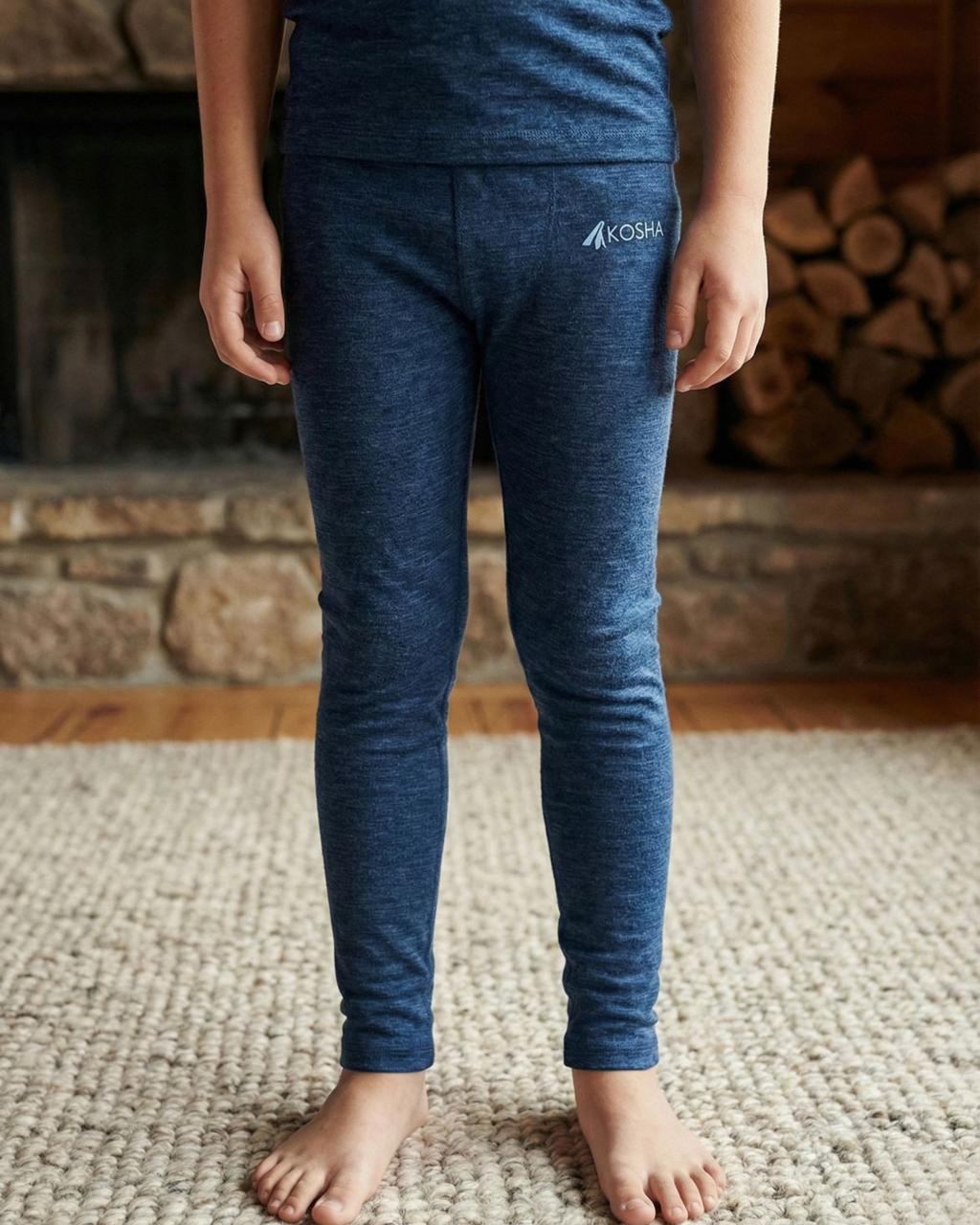 Boys Thermal Leggings | Merino Wool + Bamboo