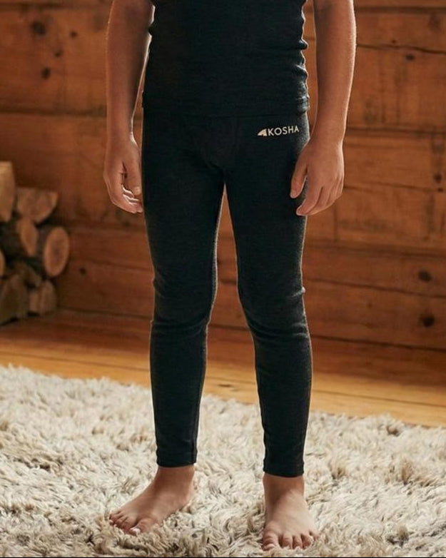 Boys Thermal Leggings | Merino Wool + Bamboo