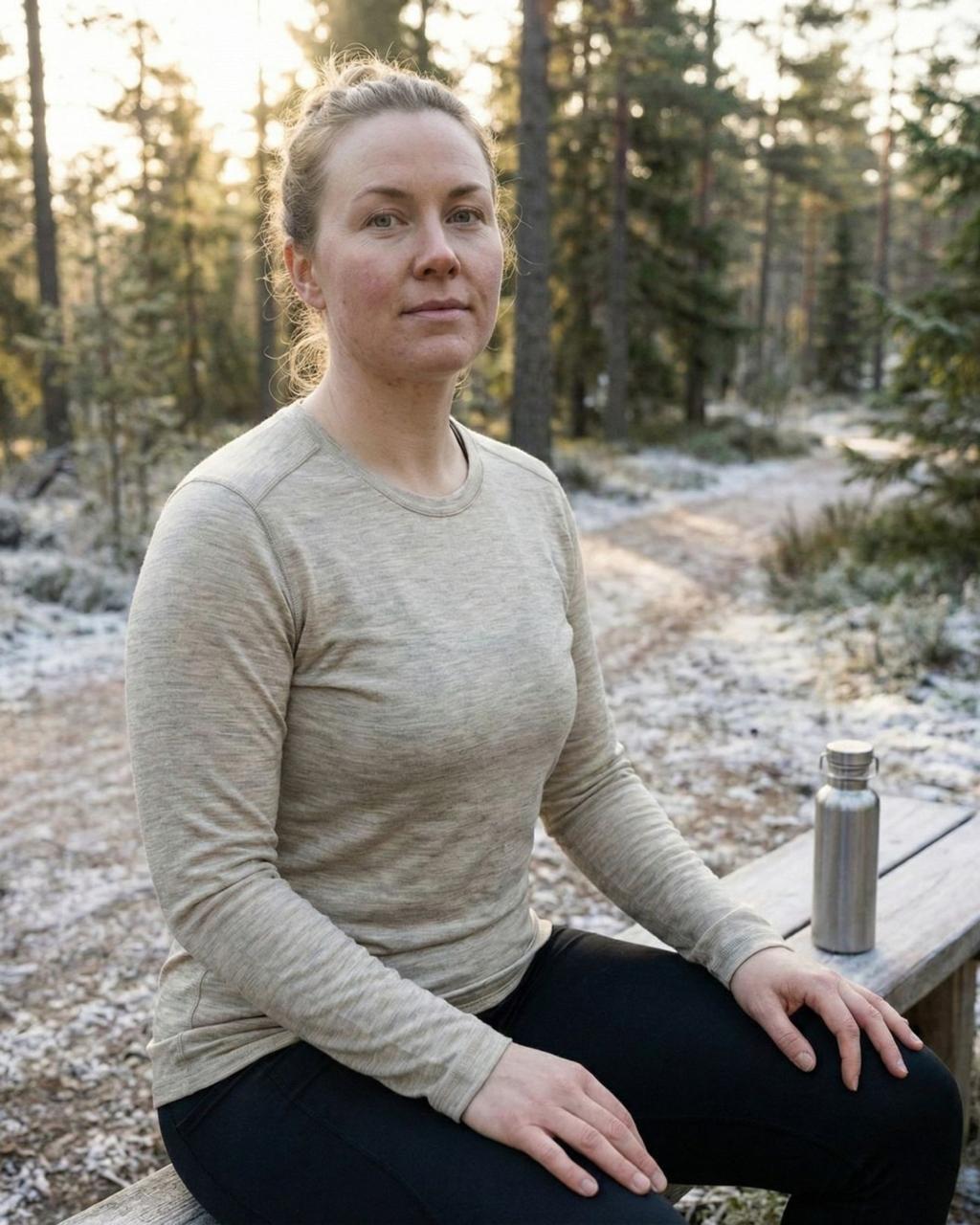 Women's Full Sleeves Thermal | Merino Wool + Bamboo