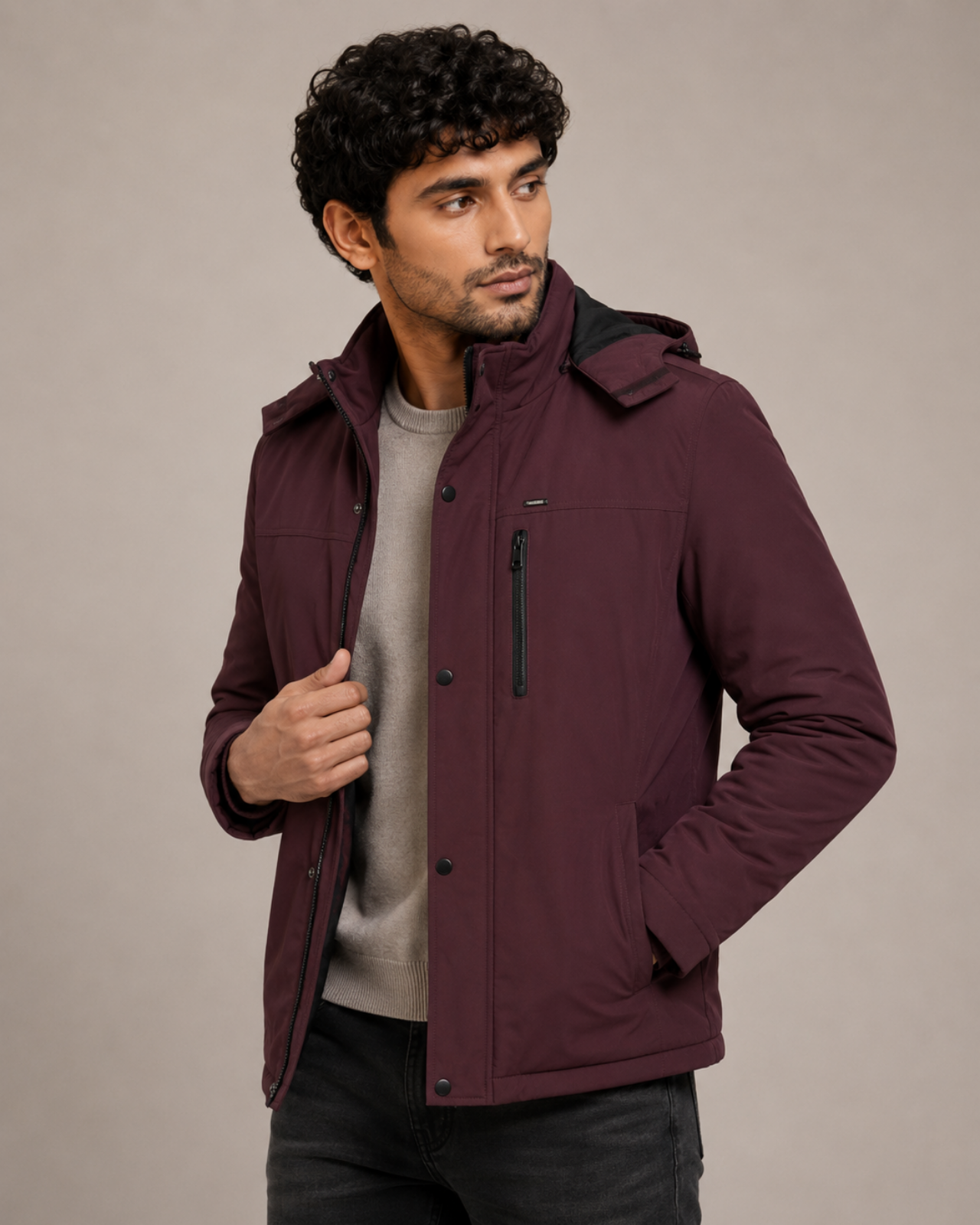 Waterproof Fleece Lined Jacket For Men Rental