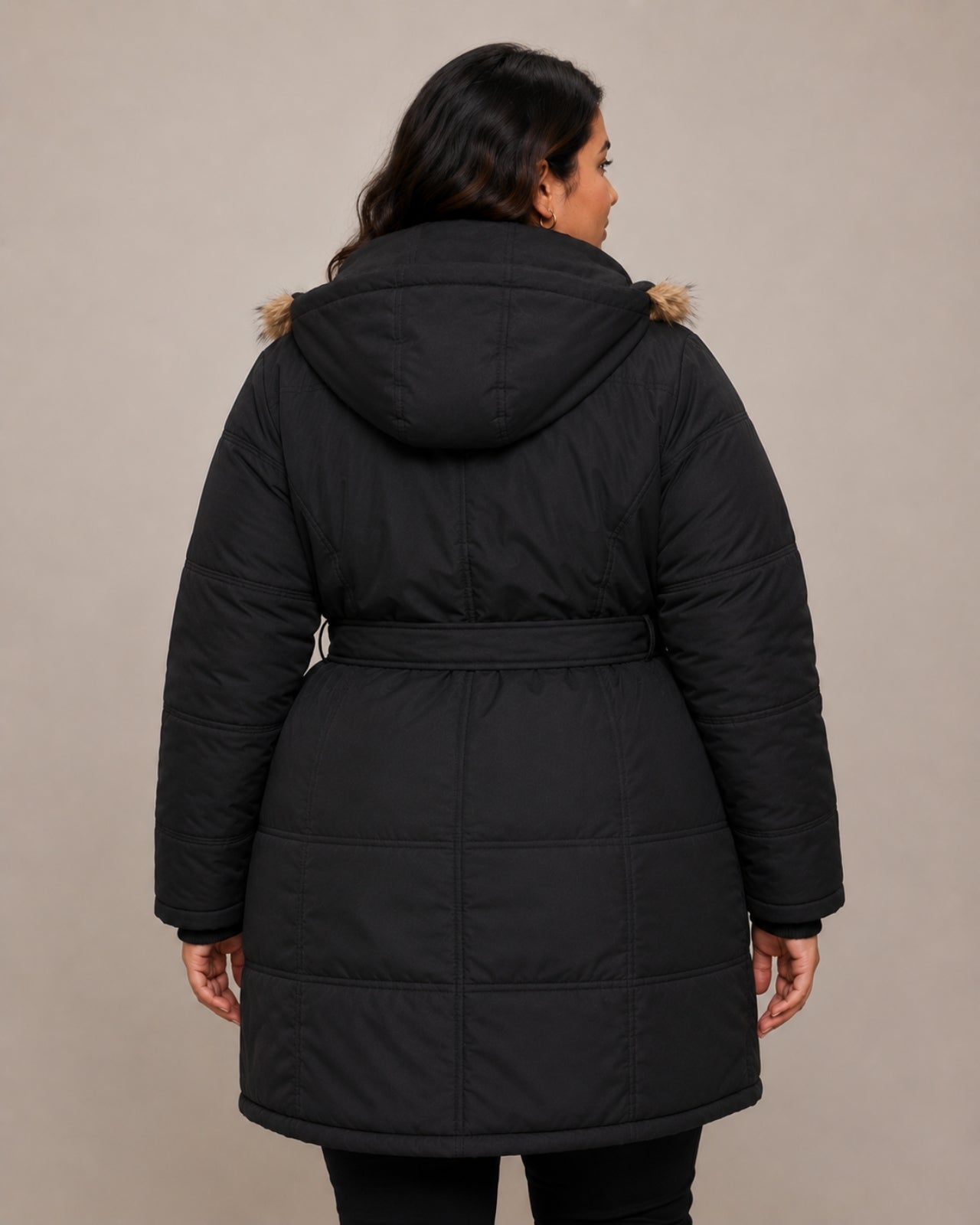 Alaskan Parka Plus Size Jacket For Women - Slim Fit