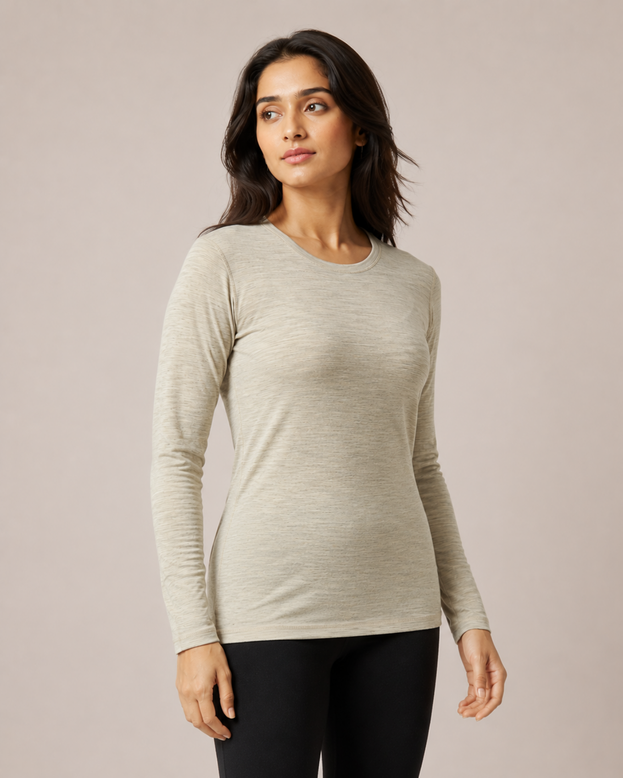 Women's Full Sleeves Thermal | Merino Wool + Bamboo