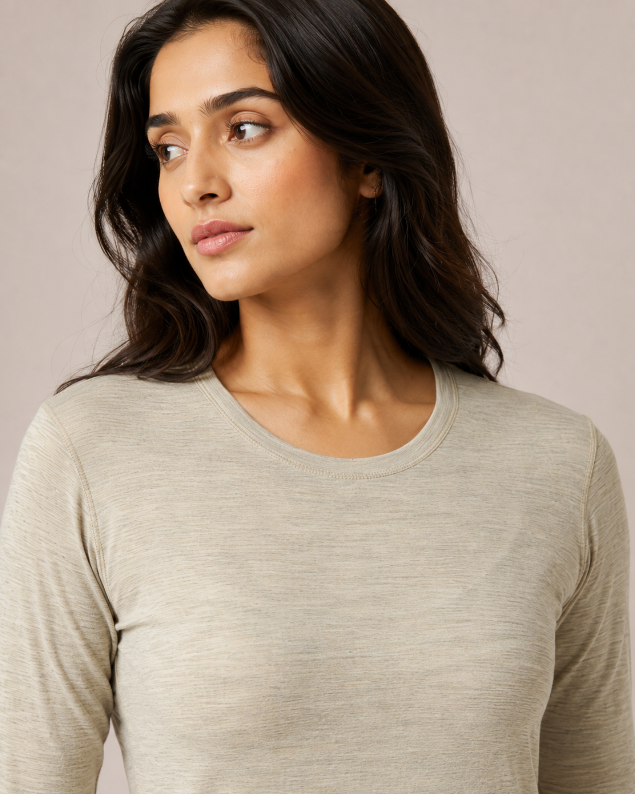 Women's Full Sleeves Thermal | Merino Wool + Bamboo