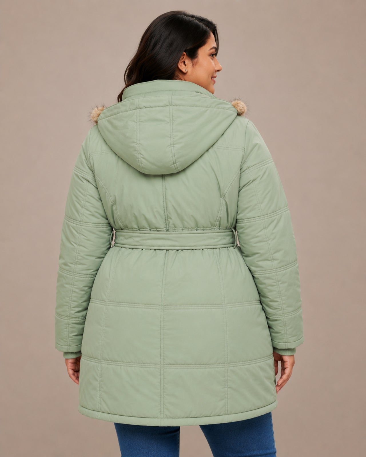 Alaskan Parka Plus Size Jacket For Women - Slim Fit