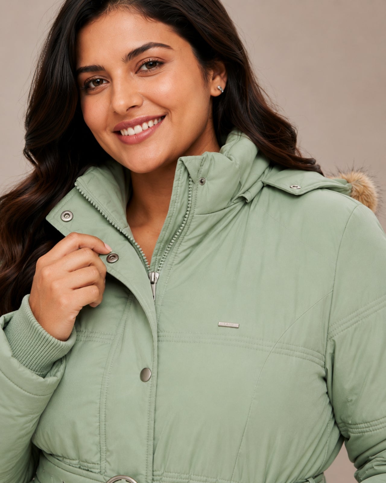 Alaskan Parka Plus Size Jacket For Women - Slim Fit