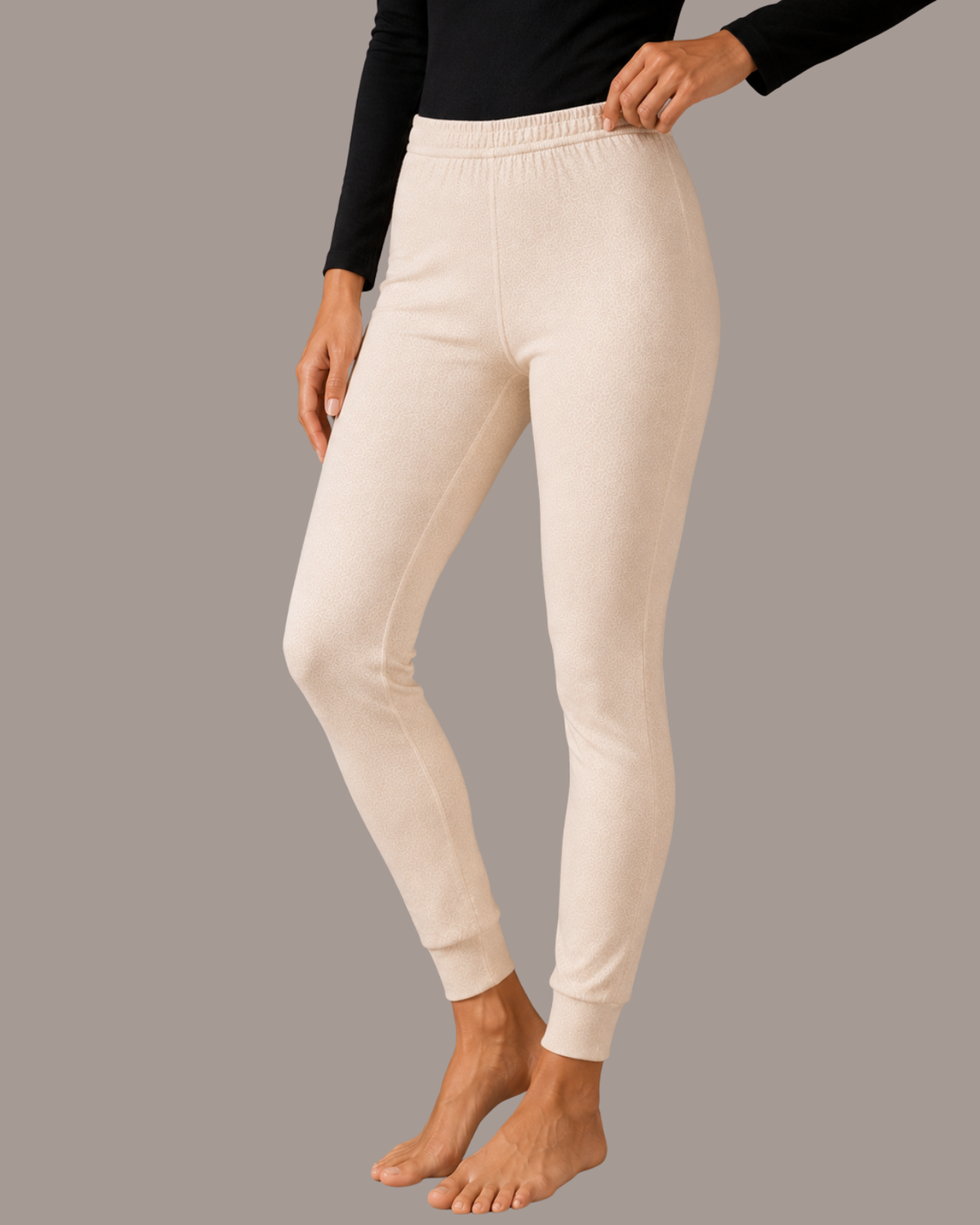 100% Merino Wool Women's Thermal Leggings