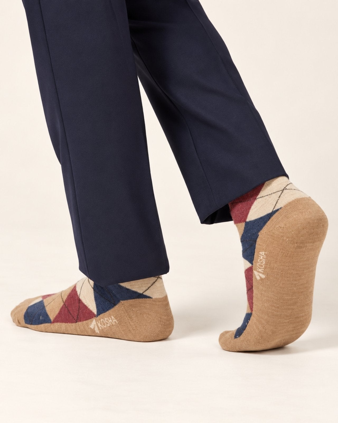 Men's Argyle Business Socks