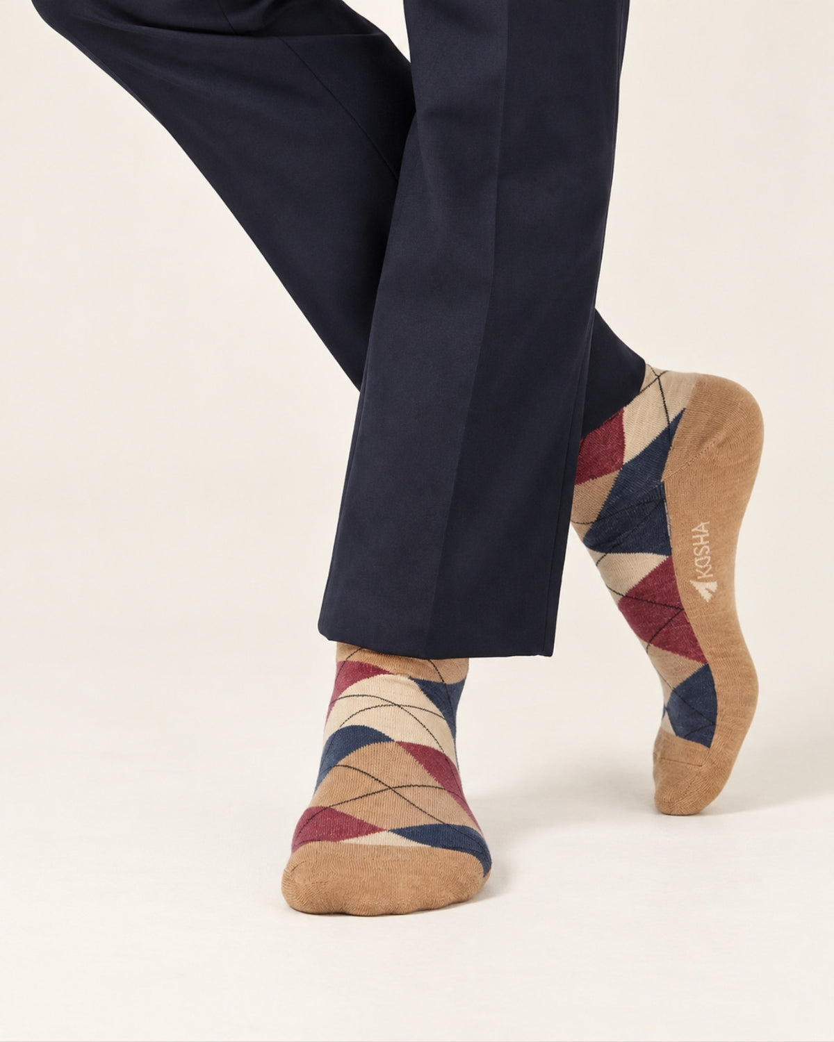 Men's Argyle Business Socks