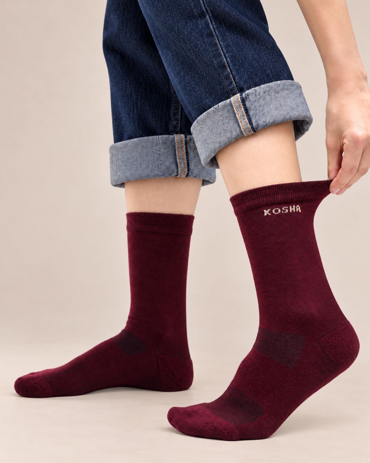 Merino Wool Technical Cushioned Socks For Women