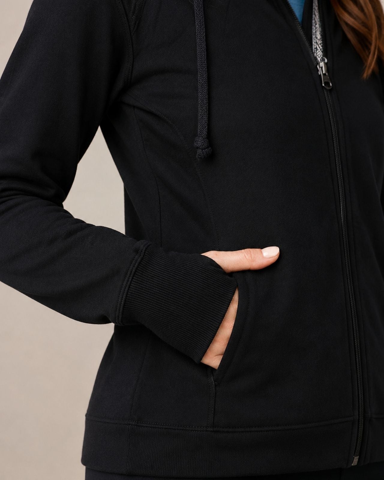 Fleece Lined Sweatshirt For Women