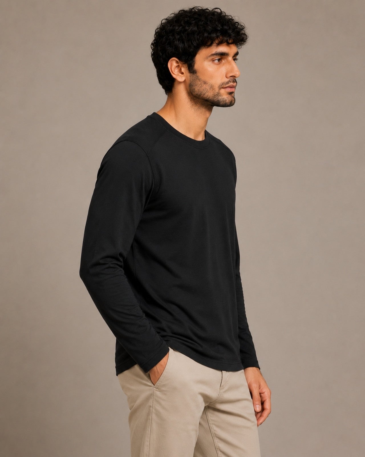 Men's Full Sleeves Thermal | Merino Wool + Bamboo