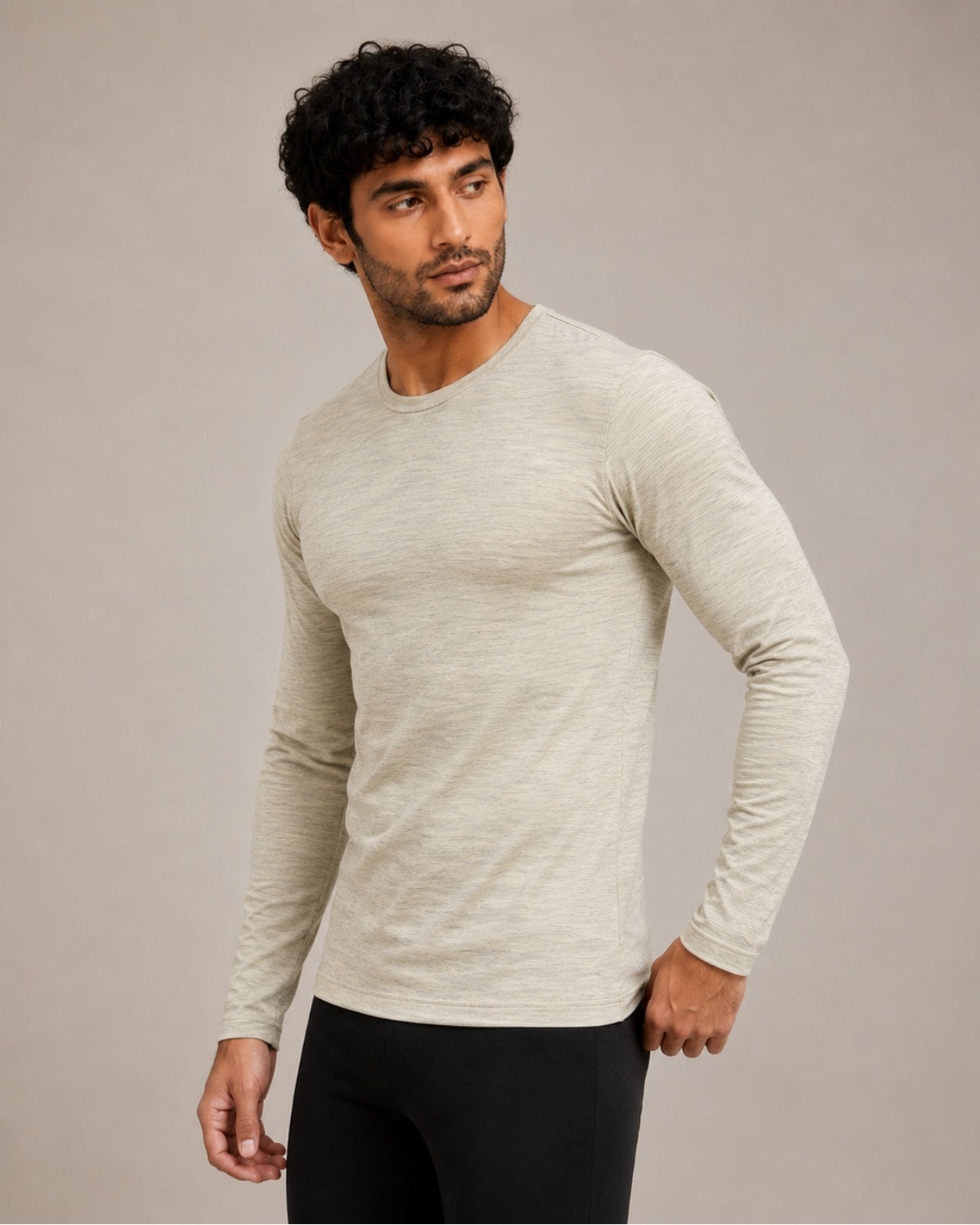 Men's Full Sleeves Thermal | Merino Wool + Bamboo