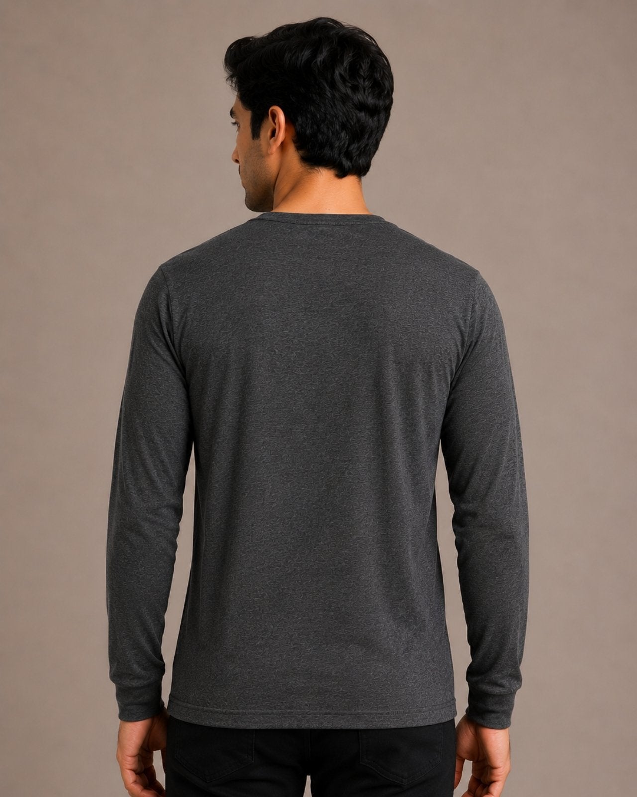 100% Merino Wool Full Sleeves Thermal Top For Men