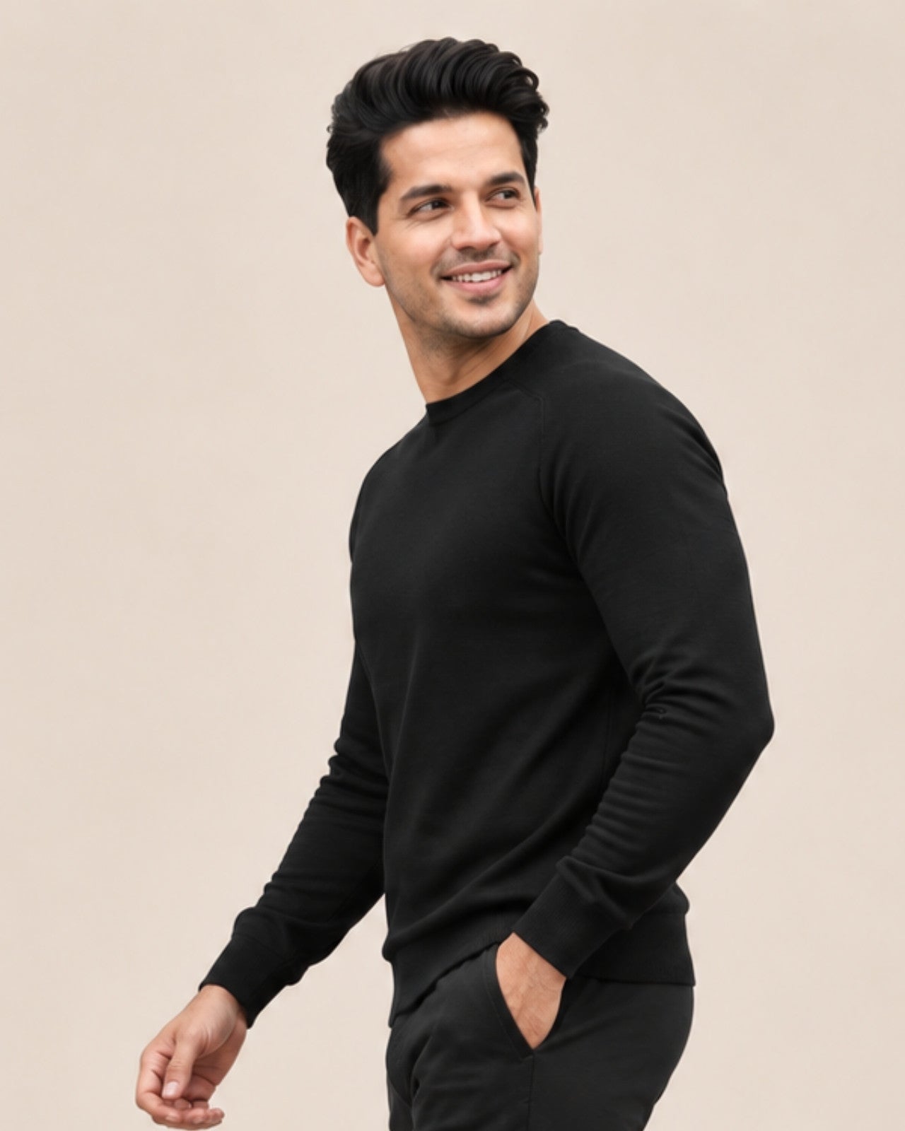 Supima Round Neck Pullover